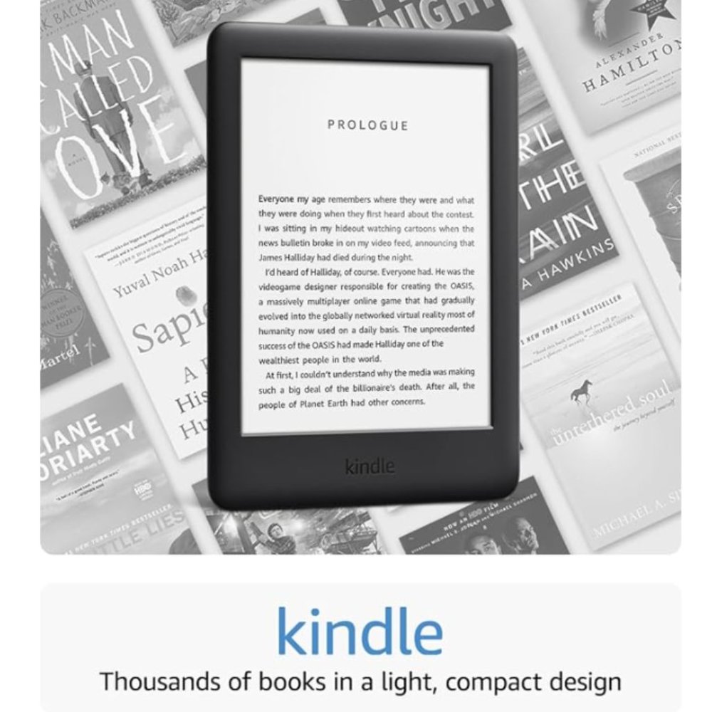 Kindle (2019 release) - With a Built-in Front Light - Black